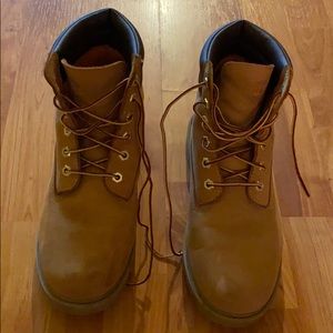 Timberland waterproof boots camel